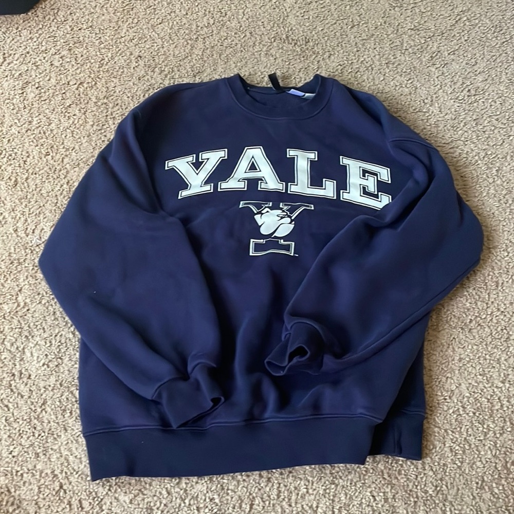 Long sleeve, navy sweater / size: xs